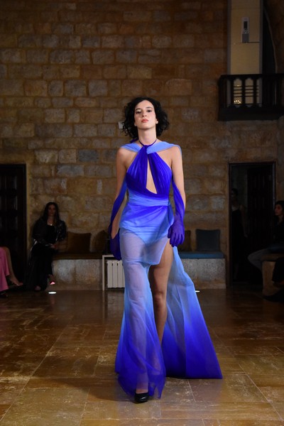 Hope Wears Lebanese Fashion Runway part 2 